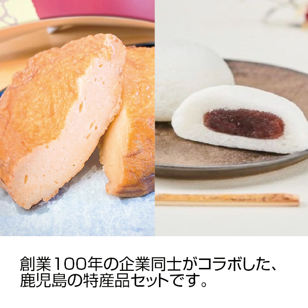 SS087 風月堂 鹿児島特産かるかん・さつま揚げセット しずてつストア オンラインショップ