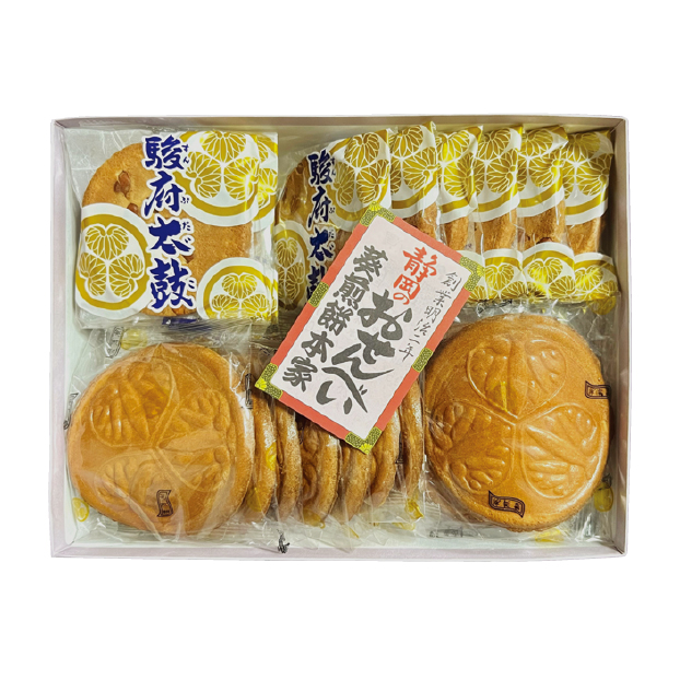 SS157 【地産思送】葵煎餅本家 葵大丸・太鼓24枚入 しずてつストア オンラインショップ