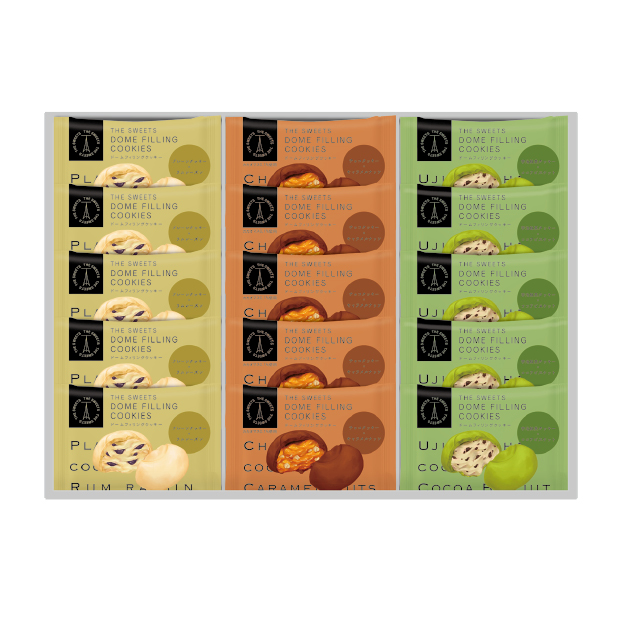 5801 ザ・スウィーツドームフィリングクッキー(15個) しずてつストア オンラインショップ