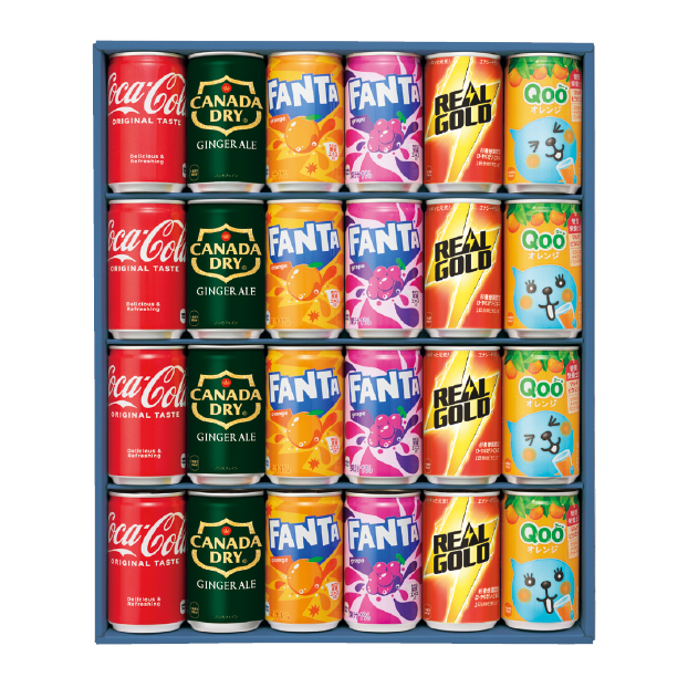 5808 コカ・コーラ バラエティギフトセット(24缶) しずてつストア オンラインショップ