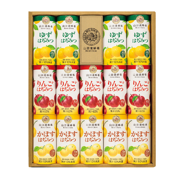 5809 山田養蜂場 ハニードリンク3種詰合せ(14本) しずてつストア オンラインショップ