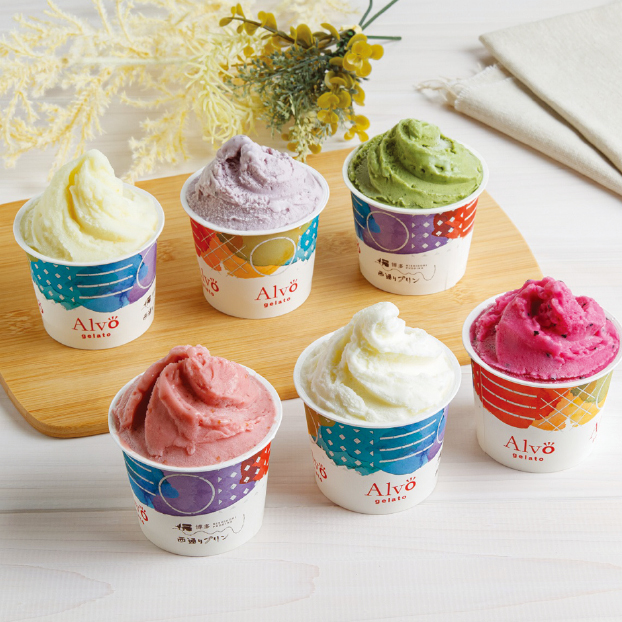 SS122 西通りプリン 九州沖縄ジェラート6コセット GL-61 しずてつストア オンラインショップ