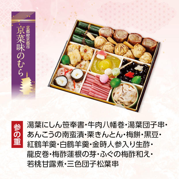 CC023 京菜味のむら 京菜味のむら 朱雀 しずてつストア オンラインショップ おせち 予約 受け付け中