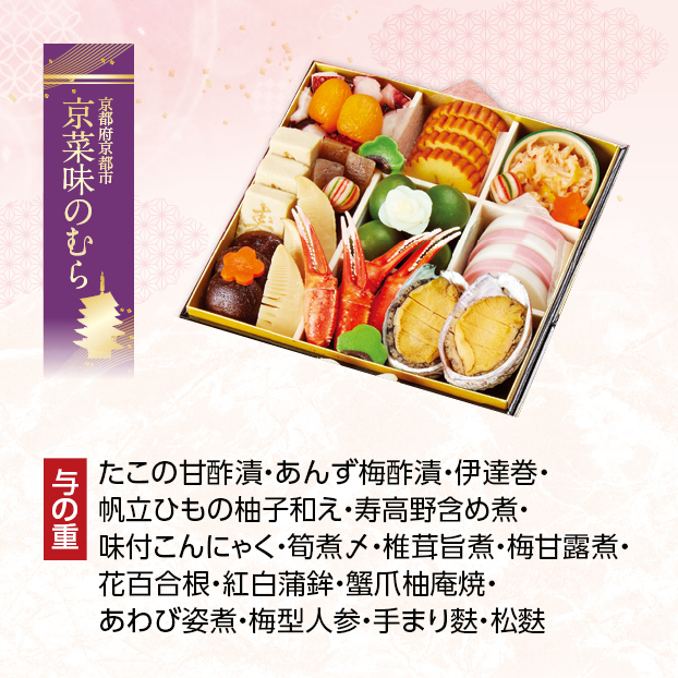 CC023 京菜味のむら 京菜味のむら 朱雀 しずてつストア オンラインショップ おせち 予約 受け付け中