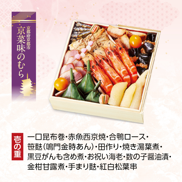 CC024 京菜味のむら 京菜味のむら 桂 しずてつストア オンラインショップ おせち 予約 受け付け中