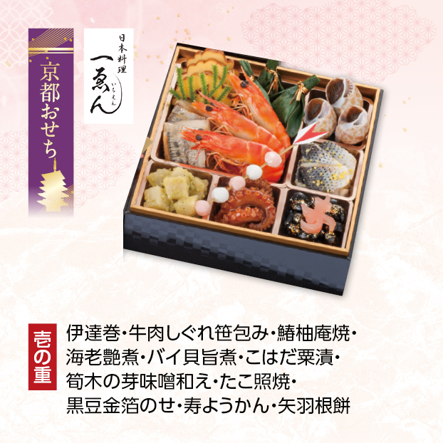CC021 京都・福知山 日本料理 一ゑん監修 和風三段重 しずてつストア オンラインショップ おせち 予約 受け付け中